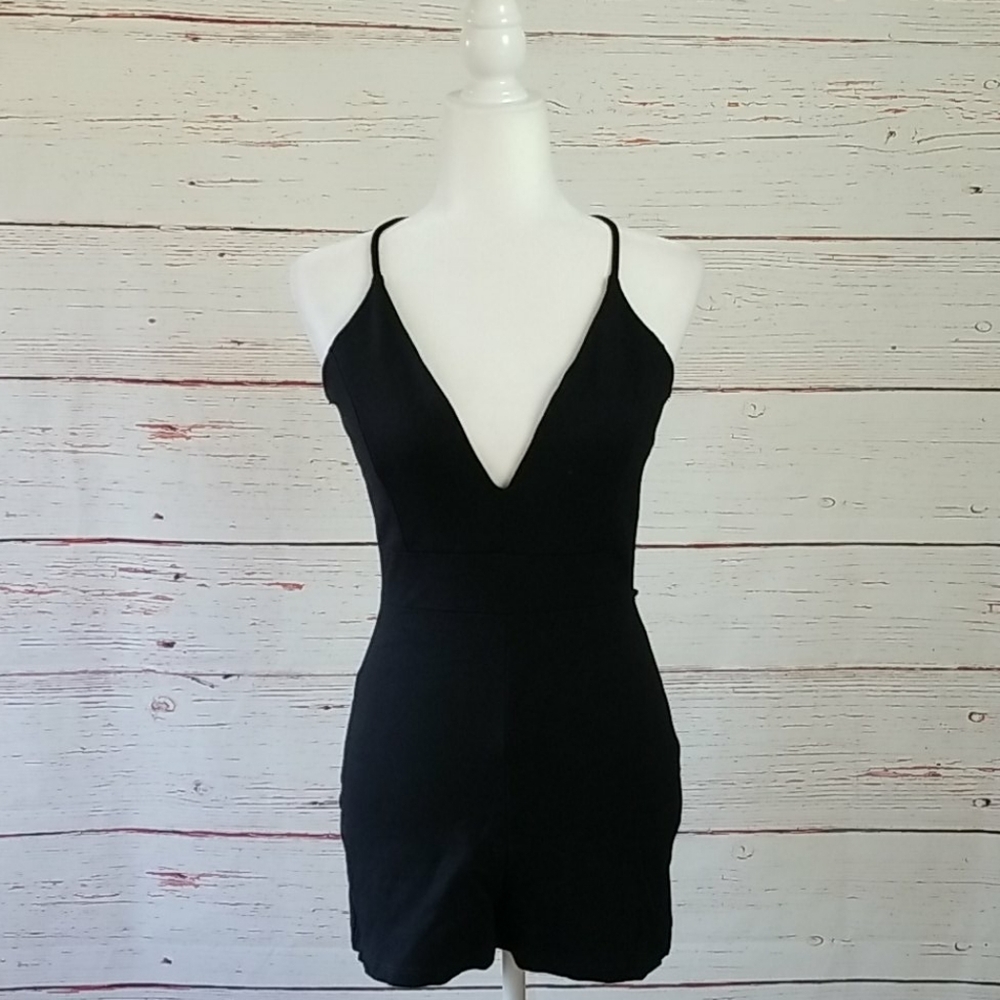 Urban Outfitters Black Jumpsuit